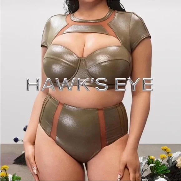 Ivy park bathing suit Two-Piece Set size L nwt - Picture 1 of 5